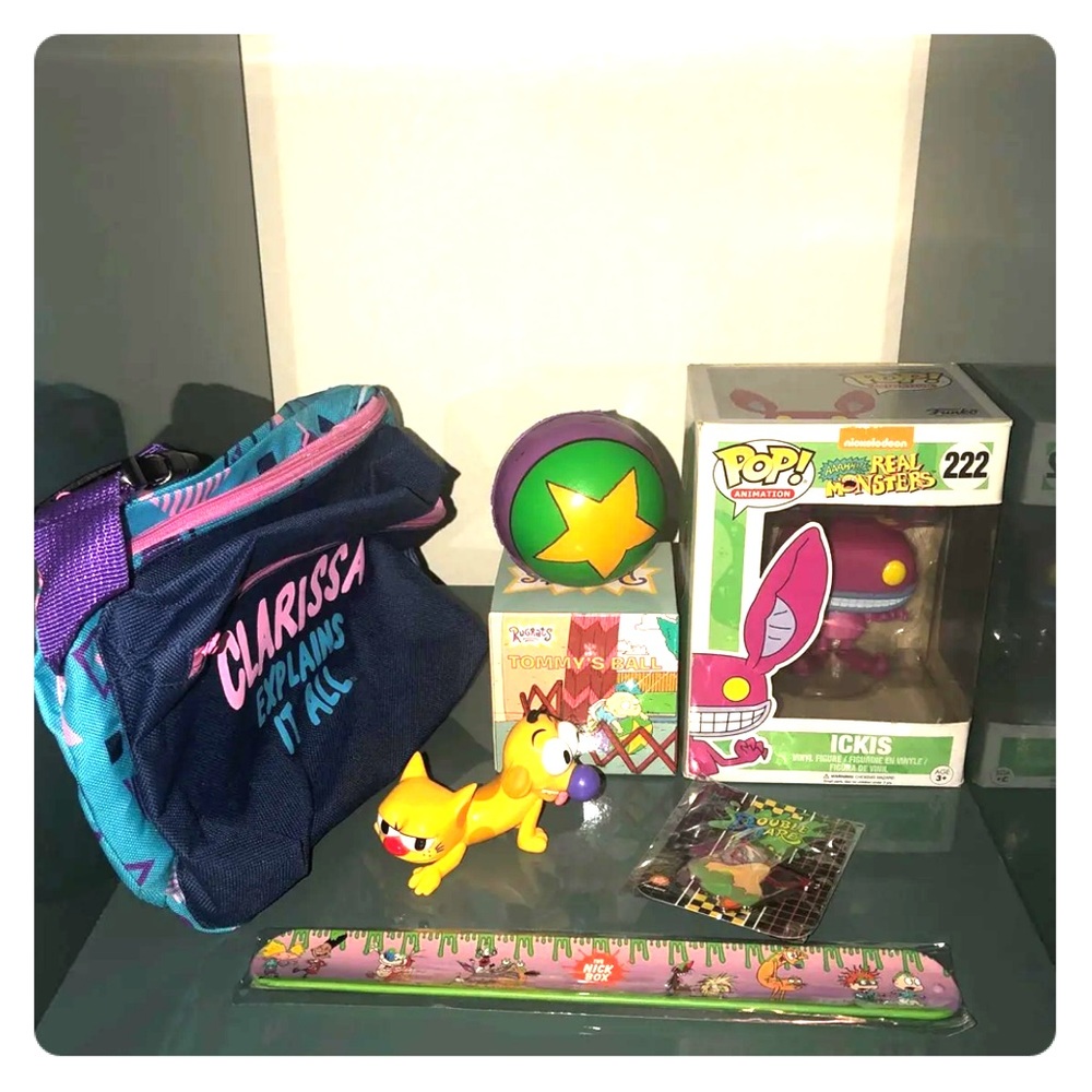 90s Nicktoon Lot Clarissa Rugrats CatDog